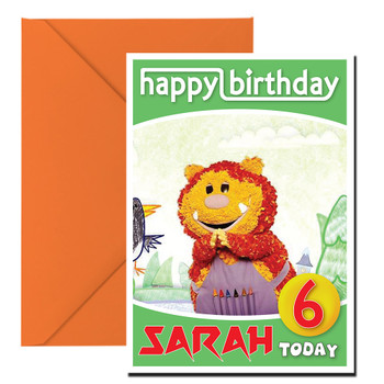 Get Squiggling 1 Kidshows Birthday Card