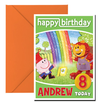 Get Squiggling 4 Kidshows Birthday Card