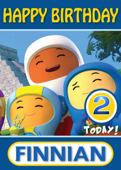 Go Jetters 1 Kidshows Birthday Card