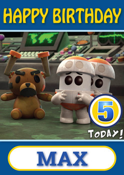 Go Jetters 8 Kidshows Birthday Card