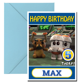 Go Jetters 8 Kidshows Birthday Card Go Jetters 8 Kidshows Birthday Card