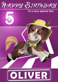 Guess With Jess 6 Kidshows Birthday Card