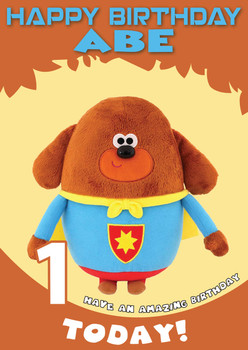 Hey Duggee 3 Kidshows Birthday Card