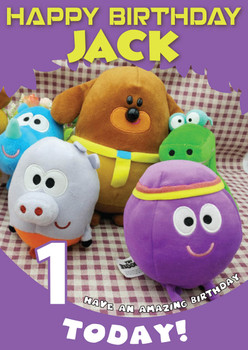 Hey Duggee 7 Kidshows Birthday Card