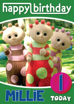 In The Night Garden 2 Kidshows Birthday Card