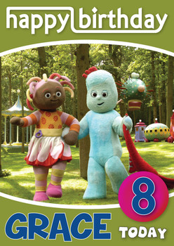In The Night Garden 4 Kidshows Birthday Card