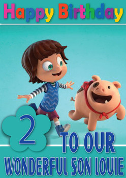 Kazoops 4 Kidshows Birthday Card Kazoops 4 Kidshows Birthday Card