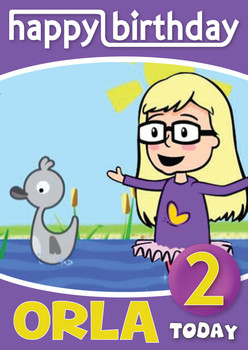 Melody And Friends 5 Kidshows Birthday Card Melody And Friends 5 Kidshows Birthday Card