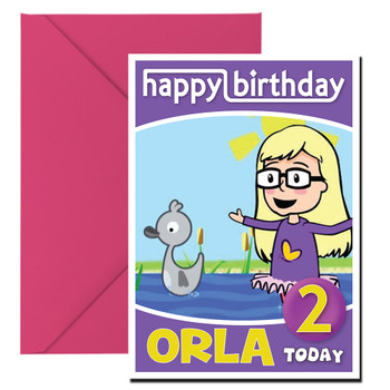 Melody And Friends 5 Kidshows Birthday Card Melody And Friends 5 Kidshows Birthday Card