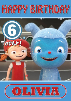 Messy Goes To Okido 5 Kidshows Birthday Card Messy Goes To Okido 5 Kidshows Birthday Card