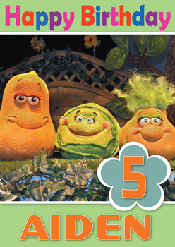 Mr Bloom's Nursery 4 Kidshows Birthday Card