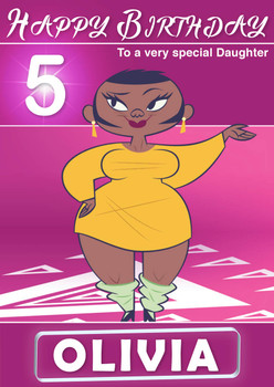 Christine Kidshows Birthday Card