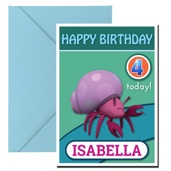 Octanaughts 10 Bithday Card