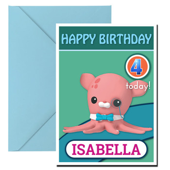 Octanaughts 11 Bithday Card