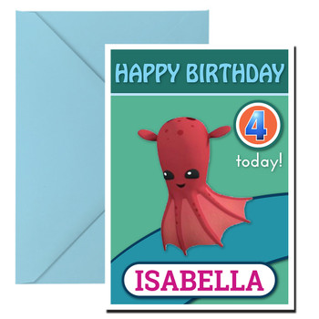 Octanaughts 13 Bithday Card