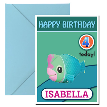 Octanaughts 7 Bithday Card