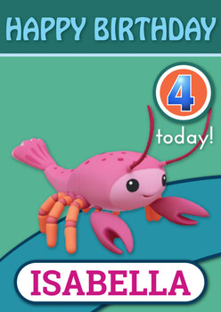 Octanaughts 8 Bithday Card