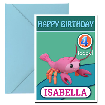 Octanaughts 8 Bithday Card