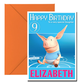 Olivia 2 Kidshows Birthday Card Olivia 2 Kidshows Birthday Card