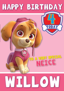 Paw Patrol Skye !!!!! Neice !!!!!  Birthday Card
