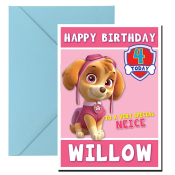 Paw Patrol Skye !!!!! Neice !!!!!  Birthday Card