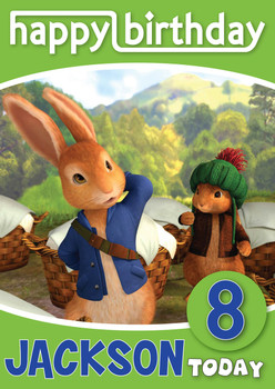 Peter Rabbit 2 Kidshows Birthday Card Peter Rabbit 2 Kidshows Birthday Card