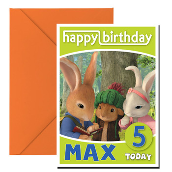 Peter Rabbit 7 Kidshows Birthday Card Peter Rabbit 7 Kidshows Birthday Card
