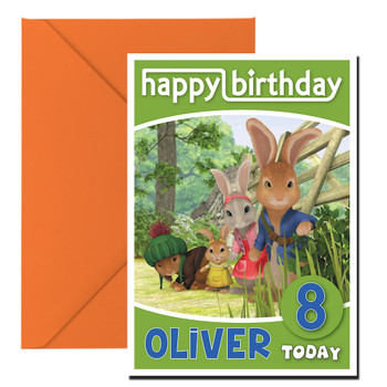 Peter Rabbit 8 Kidshows Birthday Card Peter Rabbit 8 Kidshows Birthday Card