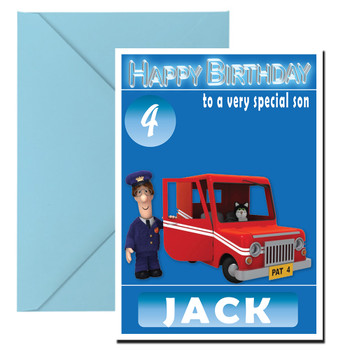 Postman Pat 4 Kidshows Birthday Card Postman Pat 4 Kidshows Birthday Card