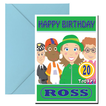 Balamory Kidshows Birthday Card Balamory Kidshows Birthday Card