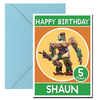 Bastion Personalized Birthday Card Bastion Personalized Birthday Card