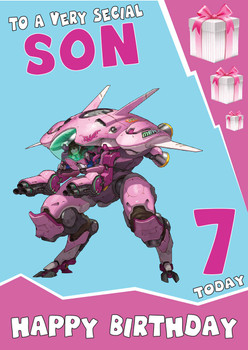 Dva Personalized Birthday Card Dva Personalized Birthday Card