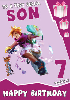 Ezrealarcade Personalized Birthday Card Ezrealarcade Personalized Birthday Card
