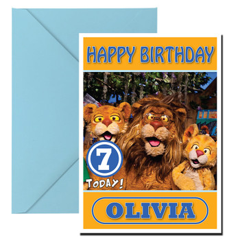 Lions Kidshows Birthday Card Lions Kidshows Birthday Card