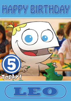 Little Roy 1 Kidshows Birthday Card