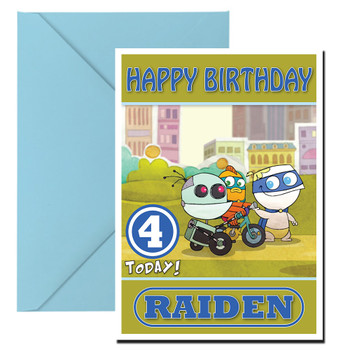 Little Roy 2 Kidshows Birthday Card