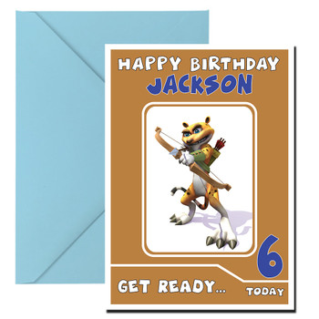 Rocoon Personalized Birthday Card Rocoon Personalized Birthday Card