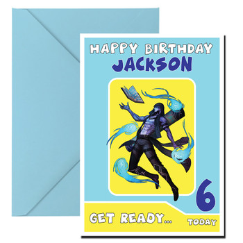 Ryzesoul4  Personalized Birthday Card Ryzesoul4  Personalized Birthday Card