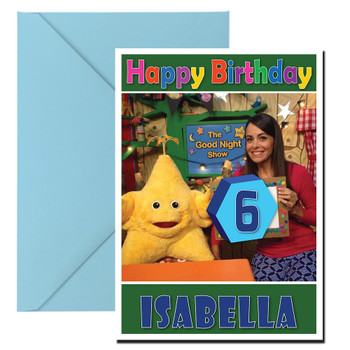 The Goodnight Show 2 Kidshows Birthday Card The Goodnight Show 2 Kidshows Birthday Card