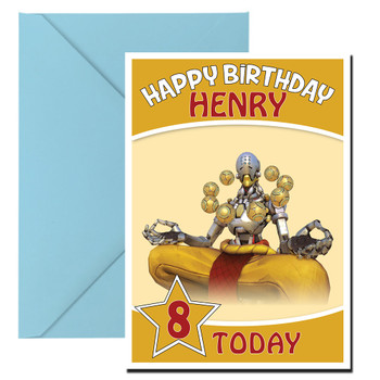 Zenyatta  Personalized Birthday Card
