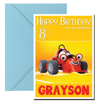 Roary 1 Kidshows Birthday Card
