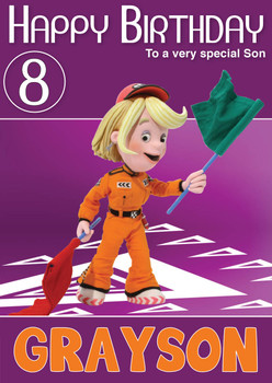 Roary 5 Kidshows Birthday Card Roary 5 Kidshows Birthday Card