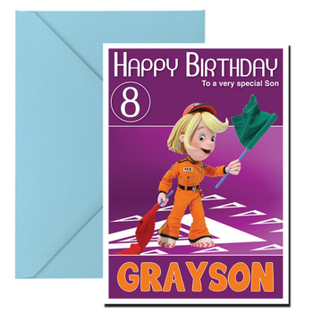 Roary 5 Kidshows Birthday Card Roary 5 Kidshows Birthday Card