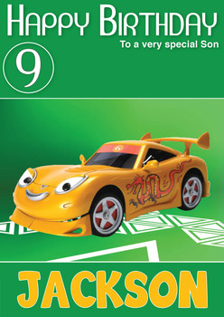 Roary 7 Kidshows Birthday Card