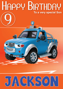 Roary 8 Kidshows Birthday Card