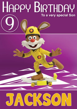 Roary 9 Kidshows Birthday Card