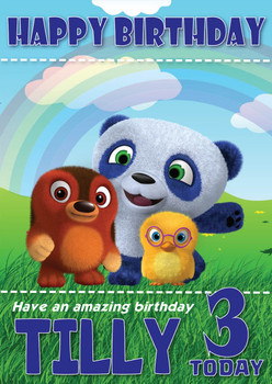 Ruff Ruff Tweet And Dave 1 Kidshows Birthday Card