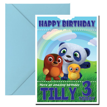Ruff Ruff Tweet And Dave 1 Kidshows Birthday Card