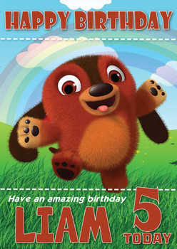 Ruff Ruff Tweet And Dave 3 Kidshows Birthday Card