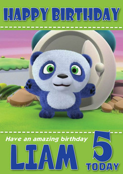 Ruff Ruff Tweet And Dave 5 Kidshows Birthday Card